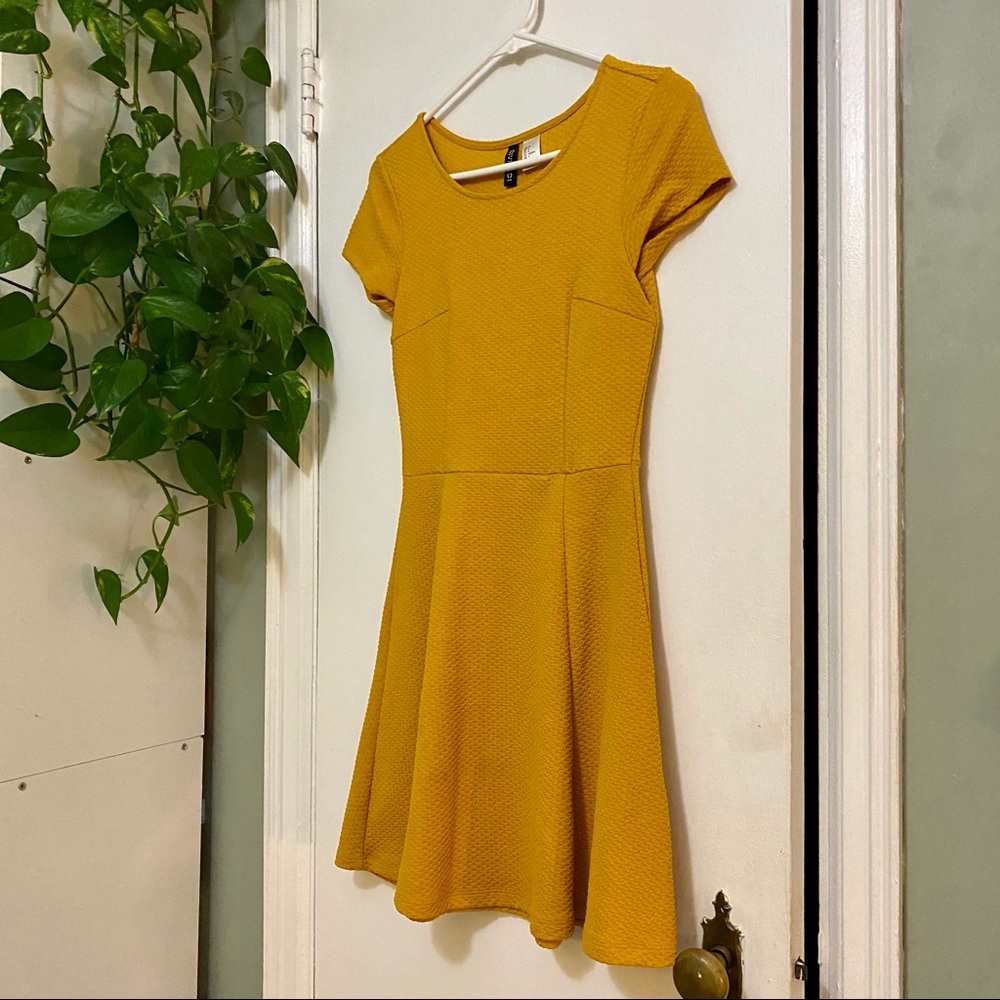 Mustard Yellow Dress